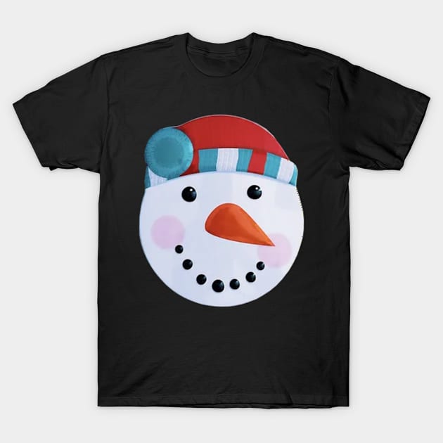 snowman T-Shirt by Benlamo